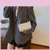 Trendy Korean Style Simple Fashionable Chain Crossbody Shoulder Handbag For Women In Black Gold Pink And Silver