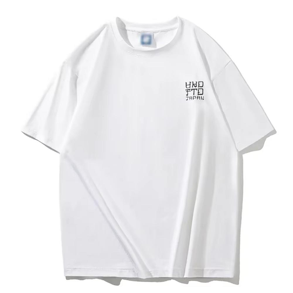 Fashion Trend  Crocodile Warrior Anime Fun Printed Tee Short Sleeve 100% Cotton Men T Shirt Casual Loose Oversized Y2k Tops