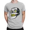 Skull Funk Wizard T-Shirt Men Skull Novelty Cotton Tees Round Collar Short Sleeve T Shirts Gift Idea Tops