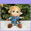 Adorável Boneco de Pelúcia do Link De The Legend of Zelda Breath Of The Wild 25cm Brinquedo Macio