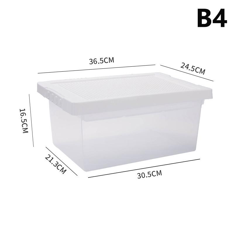 Kids Building Block Storage Box Toys Organizer Stackable Block Case Books Stationary Holder Sundries Snack Container