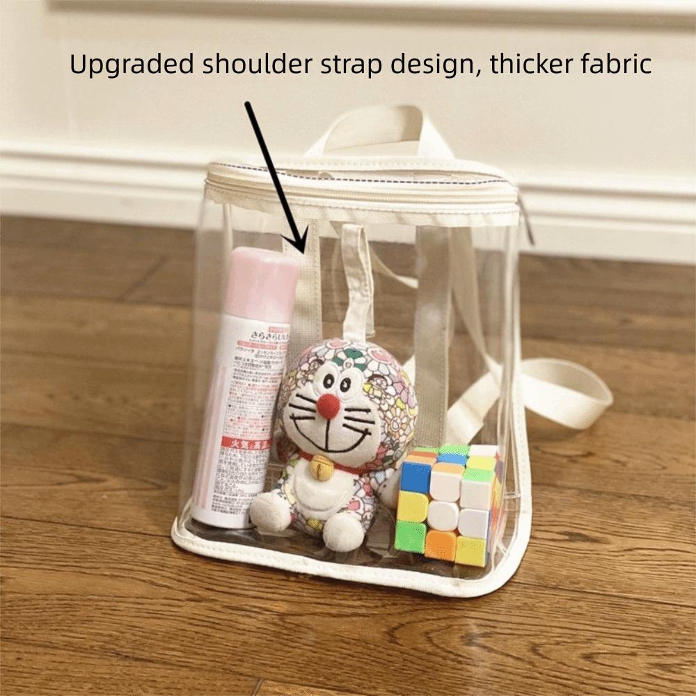 Visible Clear Kids Backpack Large Capacity Beach Waterproof Backpack Swimming Storage Bags  School
