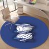Personalized birmingham city f.c. Round Chair Office Rug - Perfect for Mat, Office Chair & More - Ideal Gift for Birthdays and Holidays