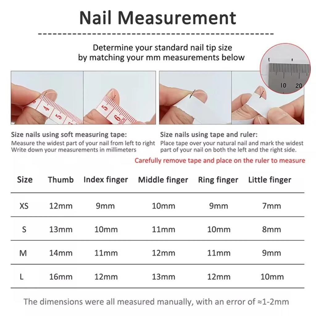 10 Pcs Cute Cartoon Pattern Handmade Press On Nails Full Cover False Nail Tips Stick On Manicure