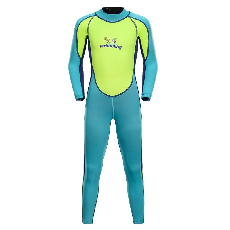 SBART Kids  Long-Sleeve One-Piece Wetsuit L