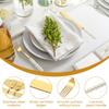 Stainless Steel Cake Knife Server Set Wedding Party Cake Decor Flatware Banquet Dessert Cutter Server Utensils with Pearl Handle