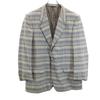 80s 90s Made In Japan Old Check Pattern Tailored Jacket Blazer Men's Used