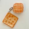 Niche twist biscuit earphone cover for Apple AirPods 1 /1 generation creative pendant case PRO1 cartoon PRO1
