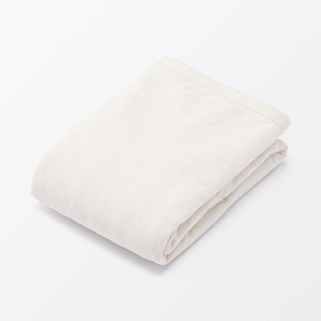 MUJI Cooling Cotton String Pillow 43 x 76196525 Pad, 63cm, Ivory,