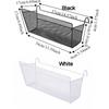 Space Saving Sundries Storage Basket Heavy-Duty Metal Organizer Bedside Organizer  Dormitory Use