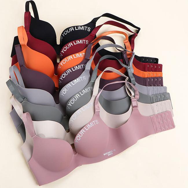 

Женщины Мода Комфорт Дышащие Бесшовные Мягкие Бюстгальтеры Push Up Бюстгальтер Сплошной Цвет Нижнее Белье Сексуальное Женское Белье