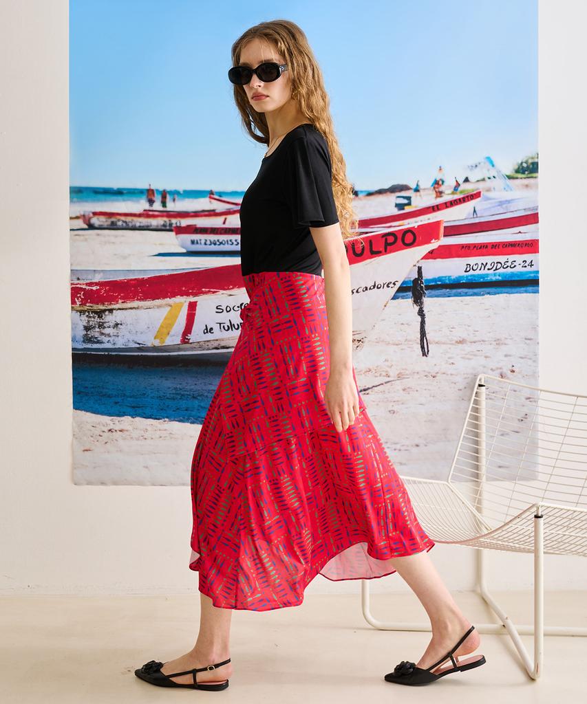 Bonide Square Neck Cover Dress Fish