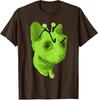 Chat Gnarp Chat Alien Rigolo Brainrot Chat Mignon OVNI Kitty T-shirt Esthétique Art Y2k Vêtements Cadeau Original T-shirt Graphique Étrangement Spécifique Haut