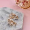 Stylish Copper Zircon Earrings for Women and Girls