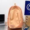 Schoolbag female high school student American retro large capacity backpack trendy letter embroidery college student couple backpack