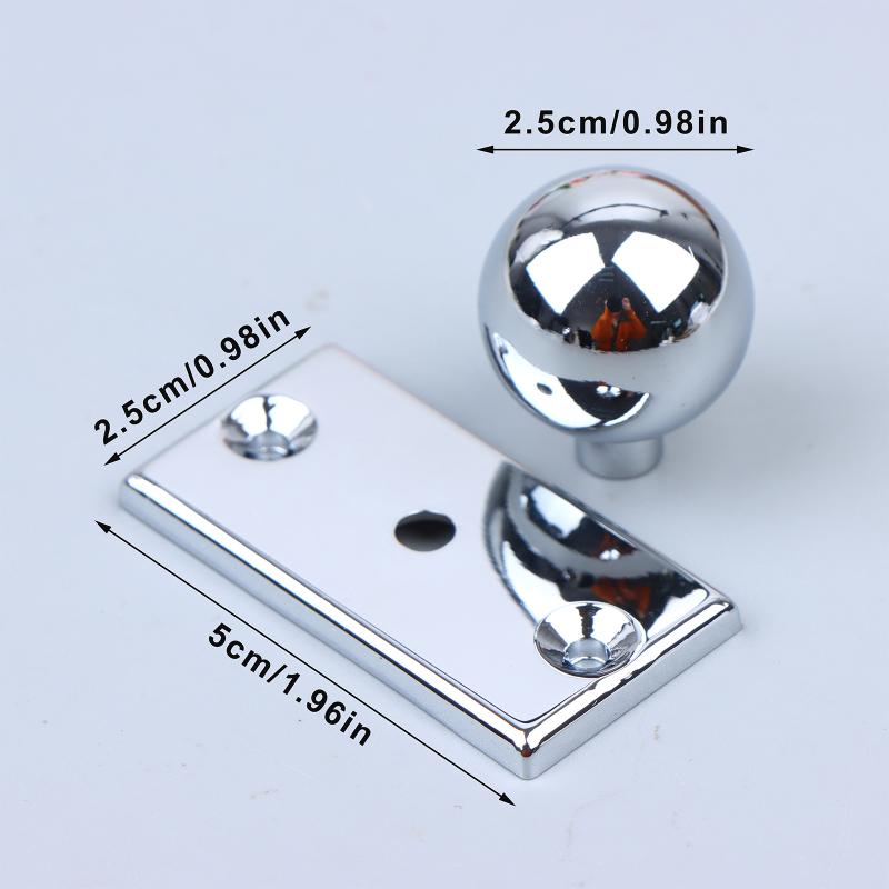 

Hot Sale 1PCS Round Ball Shape Round Ball Handle Silver Vintage Style Furniture Handle Suitable For Drawers/Cabinets срібний