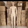 Male Mannequin with Facial Features for Clothing and Labor Protection Display