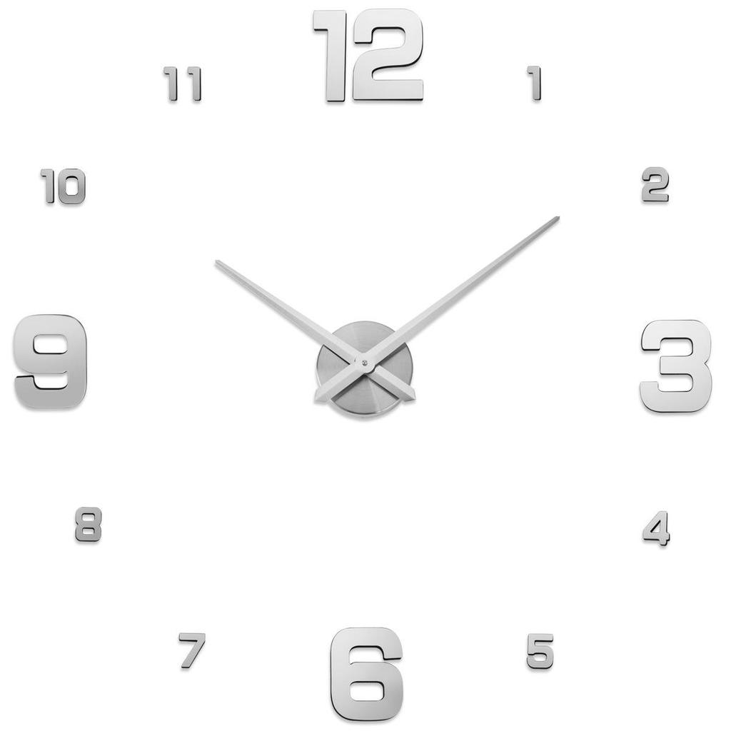 Nordic Minimalist Living Room 3D DIY Wall Clock - Large European & American Style