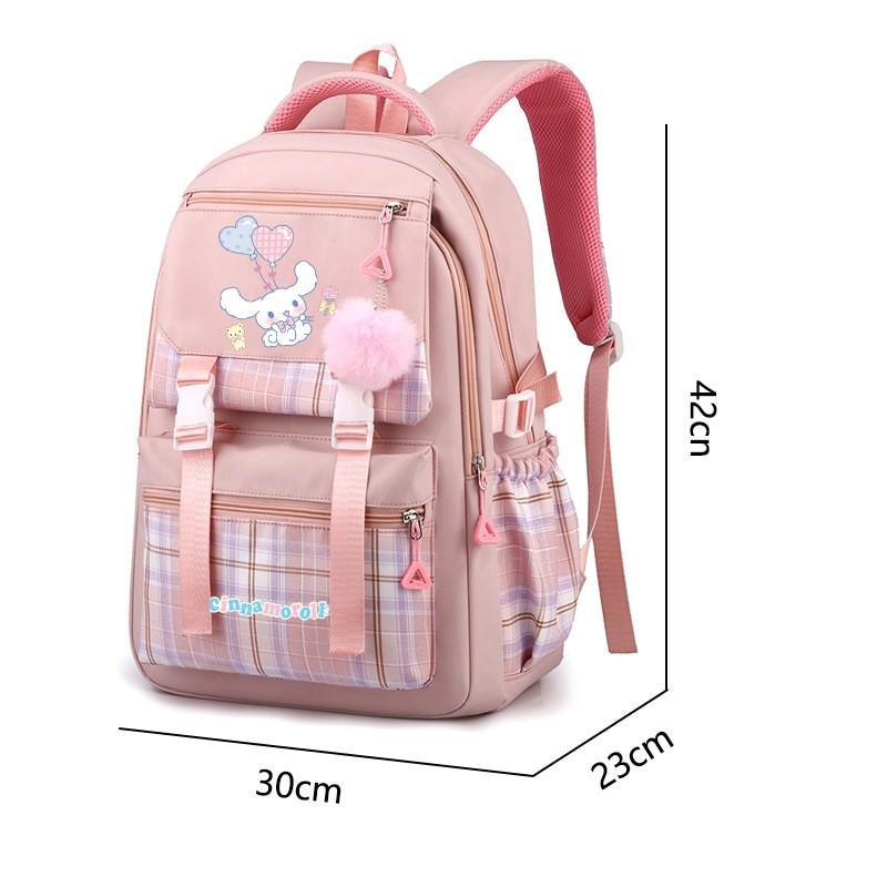 Japanese Anime Style Youth Backpack Students - Large Capacity School Bag With Laptop Sleeve Zippered Pockets