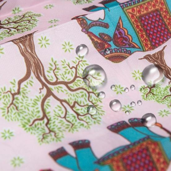 Foldable Shopping Bag Reusable Grocery Storage Tote Bag Portable Oxford Cloth Shoulder