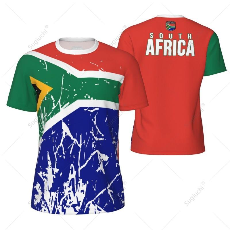 Jamaican Flag Color Football T-shirt For Men's Comfortable Run Sport Short Sleeve T Shirt