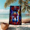1pc Happy Th July Cartoon Quick Dry Microfiber Bath Towel for Swimming Surfing Camping Unisex Holiday. SJT7201118