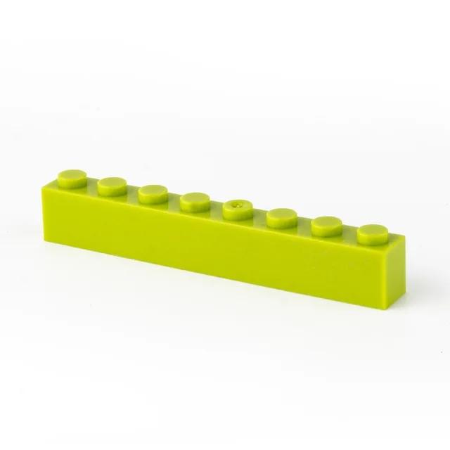 20 ks MOC dílků 3008 kostka 1 x 8 Kompatibilní DIY Sestavitelné Stavebnice Částice Dětská Mozková Puzzle Hračka Dárky k Narozeninám