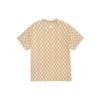 MLB Base Logo T Shirts Unisex Beige Crew Neck Moderate 3ATSM1023-50BGD