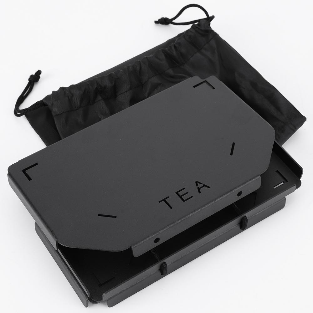 Aluminum Alloy Folding Table Top for Stanley Lunch Box 9.4L - Versatile Outdoor Camping Gear!