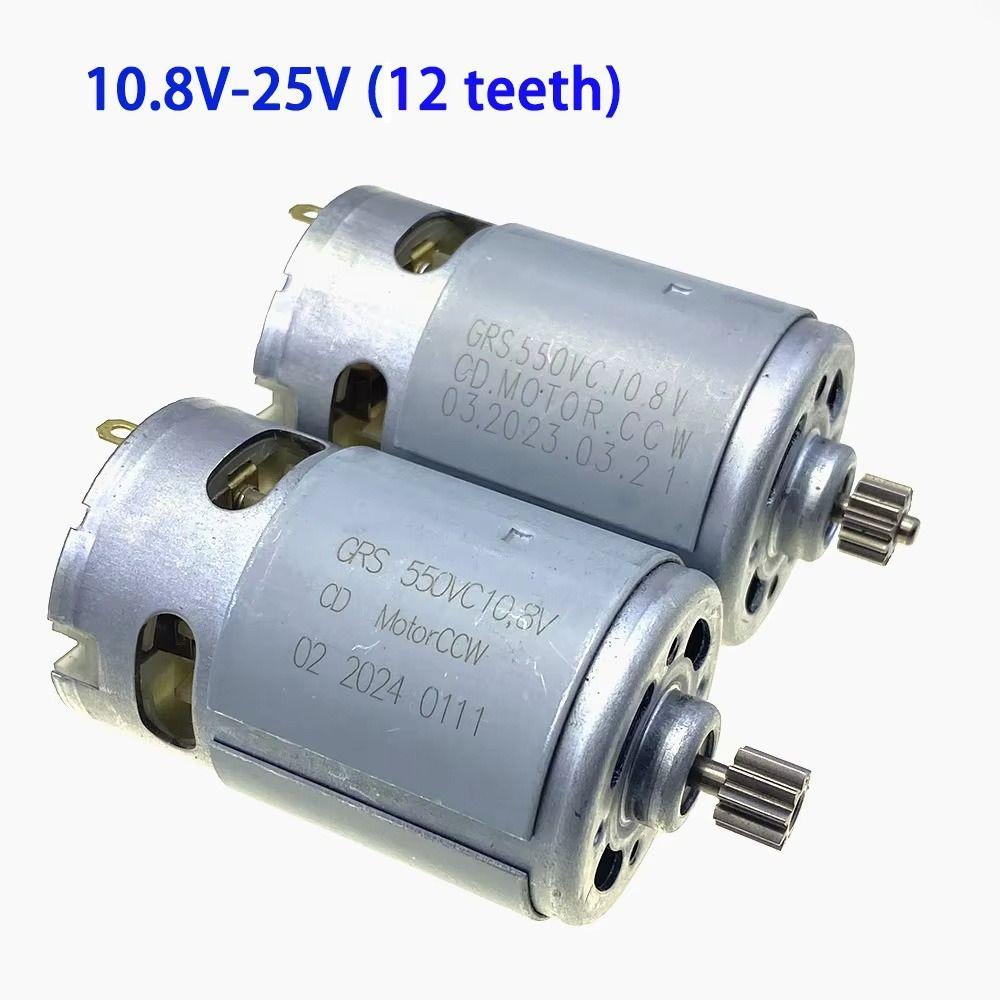 10.8V/12V/14.4V/16.8V/18V//25V RS550 Motor voor Accu Boorschroevendraaier