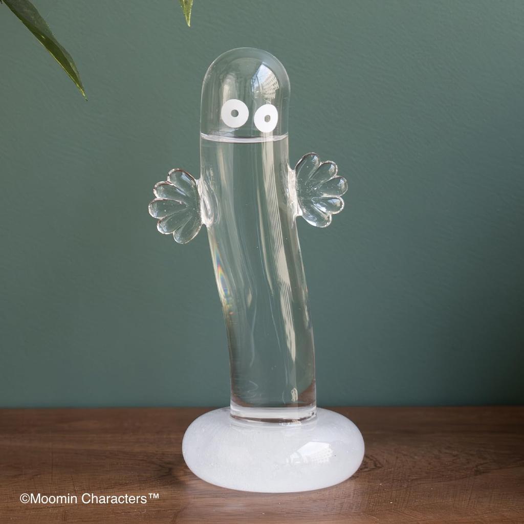 Chatani Storm Glass "Moomin" Hattifatteners W6.5×D6.0×H12.5cm "FunScience" 152-333243