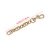 Cadena de Extensión para Bolso de Aleación Cadena Metálica con Gancho Redondo Transformación de Bolso de Axila Hombro Bolsos Cruzados Cadena de Extensión