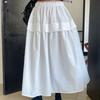 New Arrivals Open Run Tiered Maxi Skirt Casual Balletcore Ruffle Skirt