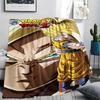 Coperta in Flanella con Stampa Personaggi Dragon Ball, Alta qualità Confortevole per Tutte le Stagioni, Arredamento per la Casa, Calore e Comfort, Perfetta per Regali di Natale