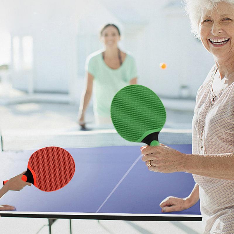 Table Tennis Racket Table Tennis Racket With Rubber Grip Indoor Outdoor Racquet Game Professional Racquet Sport Equipment For