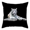 Tiger Lion Picture Pillow Case Animal Throw Cover For Home Bedroom Sofa Decorative Cushion