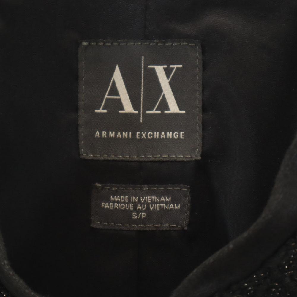 Armani Exchange Wool Blend Blouson S Black Jacket Women Used