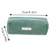 Corduroy Pencil Case  Large Capacity Stationery Pen Storage Pouch Portable Zipper Pencil Organizer Box for Elementary School