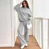 2-Piece Women's Casual Warm Lined Hoodie & Pants Set - Autumn/Winter Sportswear