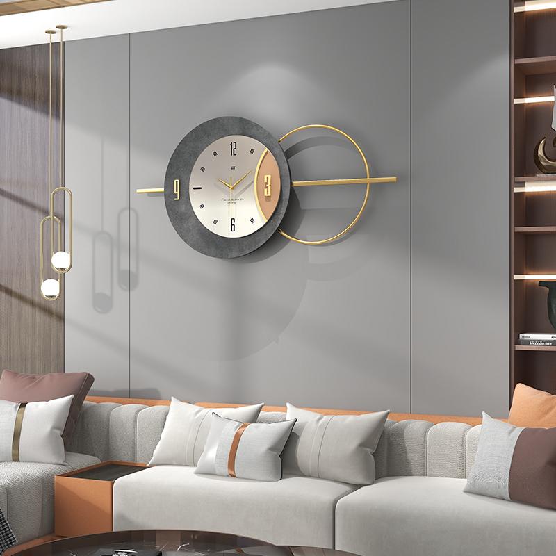Luxury Wall Clocks Modern Living Room Metal Gold Silent Wall Clock Big Size Creative Art Design Home Decoretion Living Room Gift