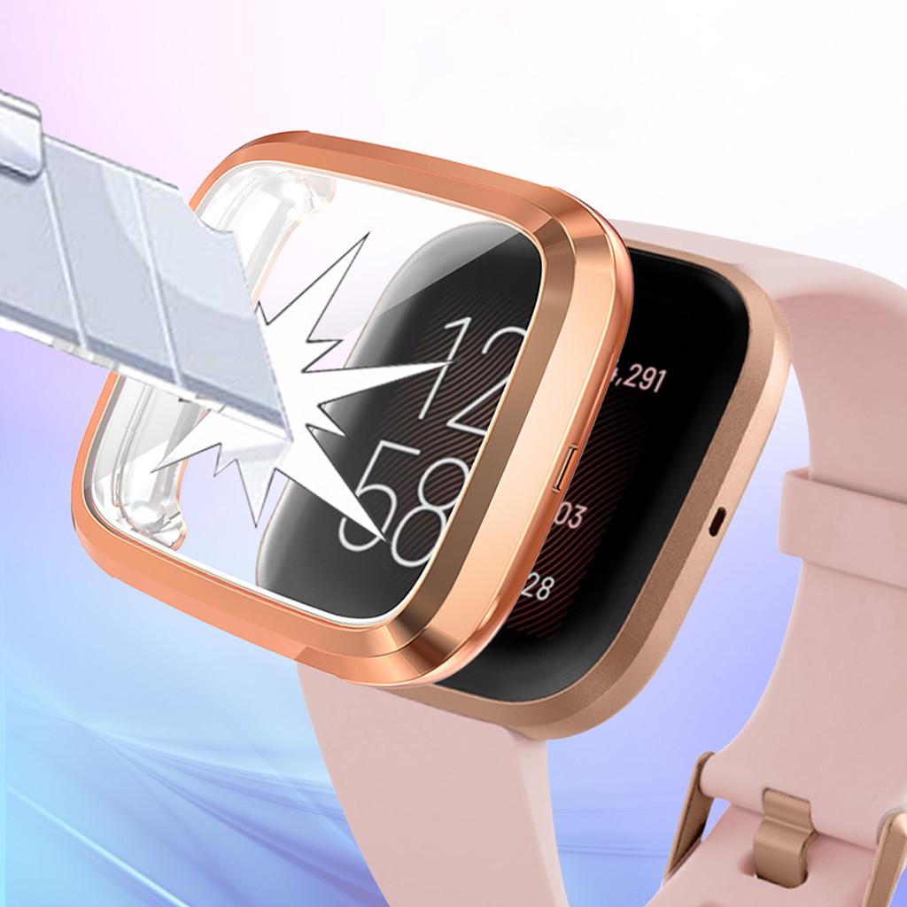 

Ramidos Ultra-Slim Electroplate Прозрачный мягкий чехол из ТПУ для versa 2