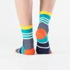 Soft Split-toed Socks Trendy Thick Long Tube Cotton Man Socks Middle Tube Hosiery Five Finger Socks