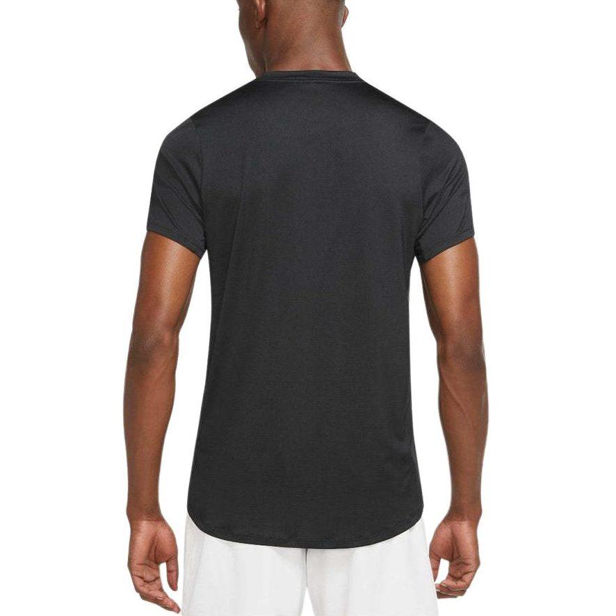 Nike T Shirts Men's Black Crew Neck Moderate Straight Fit DD8317-010