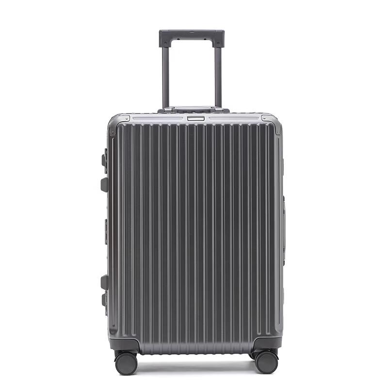 Unisex Aluminum Frame PC Hardside Spinner Luggage