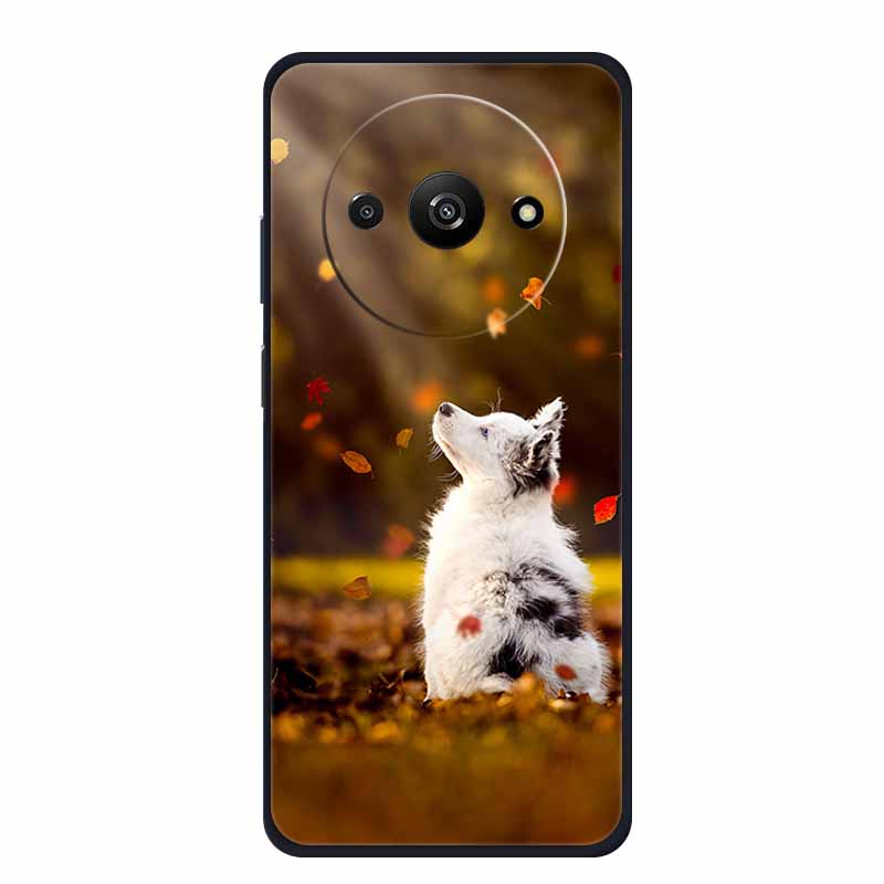 Phone Case For Xiaomi Poco C61 Back Cover Case PocoC61 Black Silicone Soft Funda Para For Xiaomi Poco C61 Case C 61 6.71" Coque