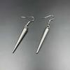 Punk Hip Hop Stainless Steel Rivet Dangle Earrings - Gothic Style Versatile Jewelry