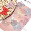 100pcs Dreamy Embroidery Lace Butterfly Appliques Sewing Craft Decoration  Garment Design Materials