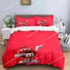 Fashion M&M Chocolate Bean Printed Bedding Sets Exquisite Bed Supplies Set Duvet Cover Bed Comforter Set Bedding Set Luxury Gift