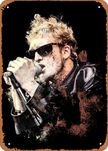 Layne Staley Metal Tin Sign Poster Vintage Art Wall Decor Aluminum 20x30cm（7.8x11.8inch）