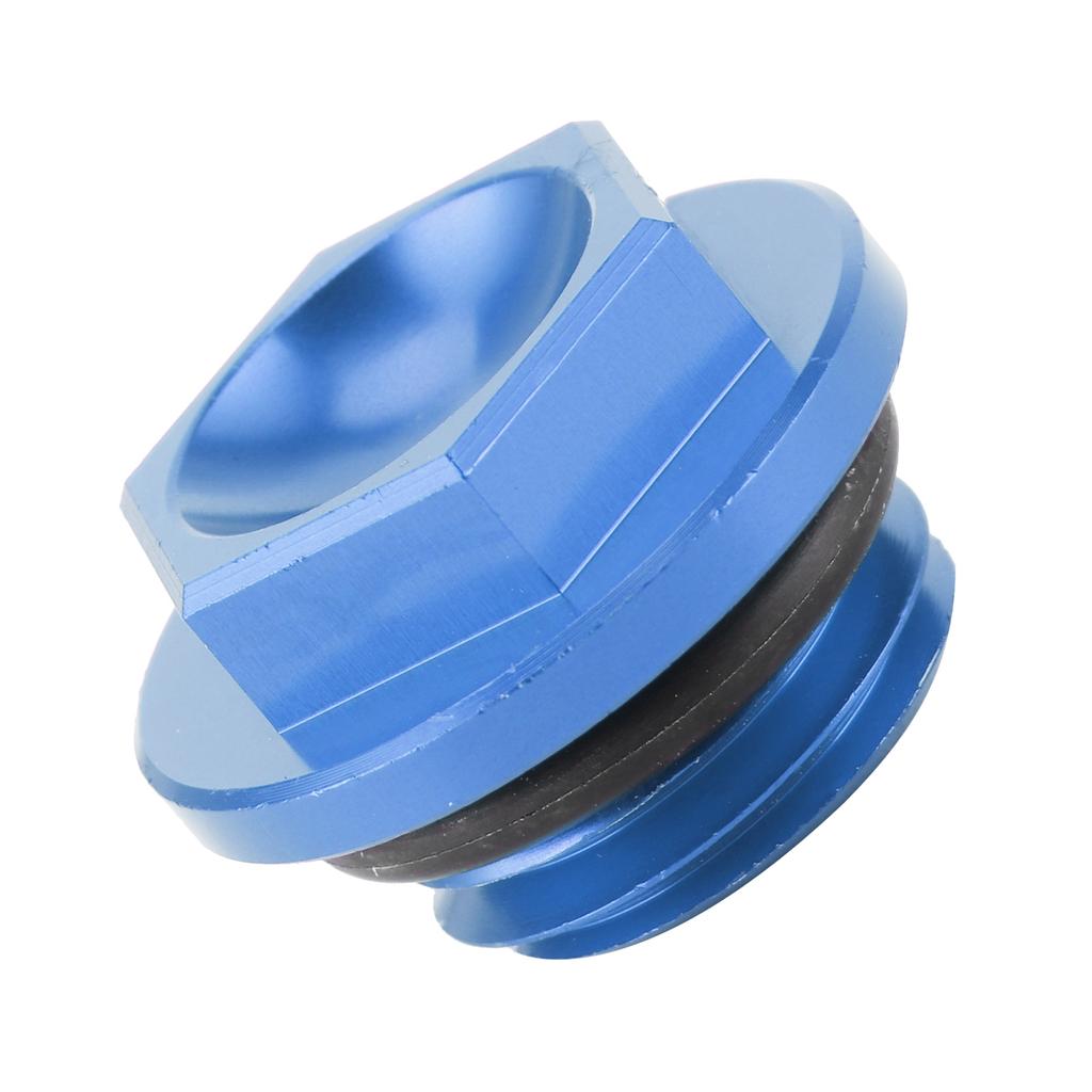 Enchimento de Óleo Rosca Gás Tampa Alumínio CNC Adequado para CR125RCelsiusCR250RCelsiusCR480R(Azul )